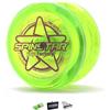 YOYO FACTORY YoyoFactory SPINSTAR Yo-Yo - VERDE (Grande Per i Principianti, Corda e Istruzioni Incluse)