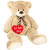Brubaker Peluche gigante XXL - Orso/Orsacchiotto