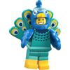 BRICK Flip Lego 71050 - Costume da pavone serie 28 animali, minifigure singola (Lego 71050)