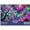 VFQWPYAJN Fantasy Night Scene Puzzle 1000 Pezzi Bambini Adulti Impegnativo E Difficile Giochi Rilassamento E Intelligence,Idea Regalo 38x26cm/1000pcs