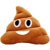 AOOPOO 35CM Carino Cacca Giocattolo Bambola Creativo Feci Emoji Emoticon Cuscino Giocattolo Cuscino Casa Decorazione Bel Regalo (Sorriso)