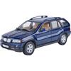 OPO 10 Modellino di auto compatibile con BMW X5 blu, scala 1:24 - Motormax 73254