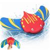 Giggleye XXL Scivolo Subacqueo Giocattolo Immersione Piscina Rosso 33×20cm