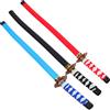Healeved 3 Pezzi Spade Cosplay Giapponesi Giocattolo in Plastica per Bambini