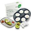 Wundermix MixEgg Cuociuova per Monsieur Cuisine | Inserto per 6 uova in camicia, accessorio per uova pochè in MC Smart, Trend, Connect