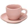Fade Maison Set 6 tazze caffè con piattino Carioca 90ml -grigio (rosa)