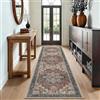 GENIMO Vintage Tappeto Salotto 80x300cm - Tappeto Passatoia Soggiorno Lavabile Antiscivolo, Resistente, Facile da Pulire, Boem Carpet Per Camera da Letto, Sala da Pranzo, Cucina - Rosso Persiano Retro