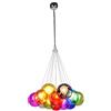 Lichtsse Lampada A Sospensione, Luce A Sospensione A LED, Lampadario A Sfera Bubble Glass In Vetro Colore, Camera Creativa Per Bambini Soggiorno Sala Da Pranzo Camera Da Letto (Dimensioni: 12 teste)
