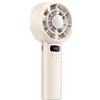 TEKFUSE Ventilatore portatile mini tascabile, ventilatore da collo USB ricaricabile, silenziatore con batteria 1200 mAh, schermo a LED velocità regolabile 1-120, ventilabile a mano condizionatore per viaggi