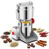 Thalyrnn Macinino per cereali 800 g, Oscillare, 3500 W & 30000 giri/min - elettrico per spezie con Open-Cover-Stop, timer 5 min e setaccio. Per erbe, noci, caffè - Acciaio inossidabile