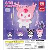 Sanrio Kuromi Peluche Pochette Vol.2 Set Completo 4 Capsule Giocattolo...