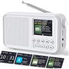 ROCAM Radio Portatile DAB/DAB+/FM con Bluetooth 5.0 & Altoparlante Hi-Fi