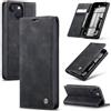Azororo Cover per iPhone 13 Mini 5G, Premium PU Pelle Custodia, Magnetica Carta Fessura Portafoglio Case, Flip Cavalletto Custodia per iPhone 13 Mini - Nero