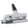 Leitz AKTO Perforatrice Regolabile a Punzoni Indipendenti, Capacità fino a 30 fogli, Argento, Metallo, Fino a 6 Fori, 51140084