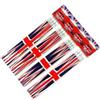 Stationeries LONPEN002 - Set di 4 matite per carta, con punta in gomma, souvenir di Londra, design Union Jack