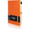 Castelli RQ24/25-452 - Taccuino Tucson a righe, misura media, colore: Arancione