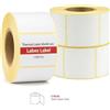 labex label Etichette termiche 40x40 mm su rotolo - Etichette Adesive Prodotti Senza Nastro - 3 rotoli 3000 etichette - Senza nastro - TSC Godex compatibili - Labex Label