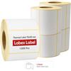 labex label Etichette termiche 70x50 mm su rotolo - Rotoli Etichette Magazzino Confezione Risparmio - 5 rotoli 5000 etichette - Senza nastro - TSC Godex compatibili - Labex Label