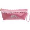 BESTonZON Sacchetto Porta Scarpe da Ballo Oxford Rosa Resistente All'abrasione Chiusura a Cerniera, Riutilizzabile, Misura 25x11x2cm, per Classi di Danza e Viaggi