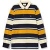 GANT Striped Heavy Rugger, Blu - Evening Blue, XL