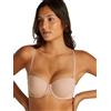 Calvin Klein Donna Reggiseno Senza Spalline Lightly Lined Elasticizzato, Beige (Cedar), 2F