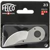 FELCO 2/3 lama di ricambio per cesoie FELCO 2, 4 e 11, acciaio temprato, sostituzione facile, taglio preciso, pezzo originale