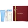 Dolce&Gabbana Light Blue set donna Eau de Toilette 100 ml + Eau de Toilette MINI 10 ml + Crema corpo