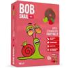 OFMARKT Bob Snail, rotoli di frutta per mela e fragola, confezione da 10 (10 x 10 g)
