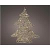 Albero Micro LED Kaemingk - Decorazione Natalizia Oro in Metallo