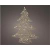 Albero Micro LED Oro Kaemingk H60 cm - Decorazione Natalizia Elegante