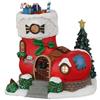 LEMAX - Elf Lane No. 3 Santa's Wonderland | Casetta Natalizia Illuminata H 16 cm