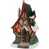 LEMAX - Elf Lane No. 4 Santa's Wonderland | Casetta Natalizia Illuminata H 17 cm