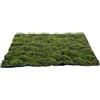 Tappeto di Muschio Artificiale Medio Verde-Marrone - MyVillage, Decorazione Villaggio Natale