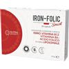 NutraGeneTech Iron Folic Smart Nutragenetech - Integratore di Ferro Liposomiale ad Alta Tollerabilità con Acido Folico, B6 e B12 - Supporto contro Stanchezza e Affaticamento - 20 Capsule