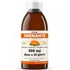 GG4Lab Bromelina Forte Drenante Liquido 500 ml, 2500 GDU/g, Arancia