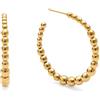 SINGULARU - Orecchini Bomb. Acciaio avec Placcatura in oro 18 kt. Gioielli da donna.