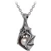 Alchemy Gothic Vampire's Eye Unisex Collana colore argento peltro