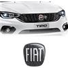 Fiat 14186H Adesivo 3D Ricambio Logo Nero per Tipo