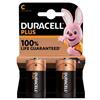 Duracell - Duracell Plus 100 Mezzatorcia(c),2 Pezzi Bl Mn1400