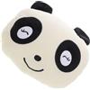 CONGARTENO Cuscino Supporto per Collo in Peluche Auto per Collo a Forma di Panda e Copertura Rimovibile per Sedili Auto e Sedie da Ufficio