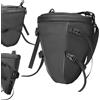 Generico Borse da viaggio per ciclismo, Borsa per borsa da motore - Borsa a tracolla multifunzionale,Borsa posteriore leggera per sedile posteriore per moto sportiva all'aria aperta per ciclo, ciclo di montagn