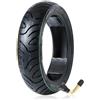 HMLOPX 90/70-10 Pneumatico Moto Stradale Senza Camera con 90/70/10 Basso Attrito Resistente all'Usura 90 70 10 Anteriore & Posteriore