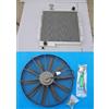 ZUCIVI 3ROW Alluminio Radiatore+Fan PER 1981-1984 Land Cruiser BJ40 BJ42 4.2L Diesel MT 1982 1983