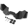 YDADV Per Tracer 7 GT 2025-2026 Tracer7 Moto Cockpit Deflettore del vento Deflettore dell'aria in alluminio Accessori per parabrezza (Nessun logo)