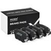 RIDEX 402B0025 Set d'assale Kit pastiglie freni Posteriore con lamierino anticigolío Compatibilità con RENAULT KANGOO KC0/1