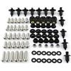 KMWSHAN Viti Accessori Per Honda CBR600RR F4 CBR 600RR 1999-2007 2006 2005 2004 2003 2002 2001 2000 F4i 2004-2007 Kit Bulloni Carena Completa Clip(Original silver)