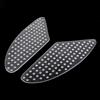 Skeayid Paraserbatoio Moto Antiscivolo, 2 Pezzi Adesivo Trasparente per Serbatoio, Protezione Antigraffio per CBR R1 ZX10R (Trasparente)