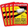 GamesMonkey® - Adesivi Ufficiali per Punti Ciechi dei Camion - Attention_Angoli Morti Blind Spot - Qualità Premium - Garanzia 8 Anni - Anti-UV - AntiGraffio (12)