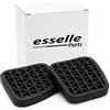 Esselle Parts Copripedali per Chevrolet Cruze Cambio Manuale, Set Pedaliera in Gomma Antiscivolo, Copri Pedali Freno e Frizione ad Incastro Plug & Play, Resistenti all'Usura, Nero