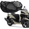 SOYTZBMK Sedile protettivo Per Yamaha Tricity 125 155 Accessori Moto Coprisella Protettivo In Tessuto Mesh 3D